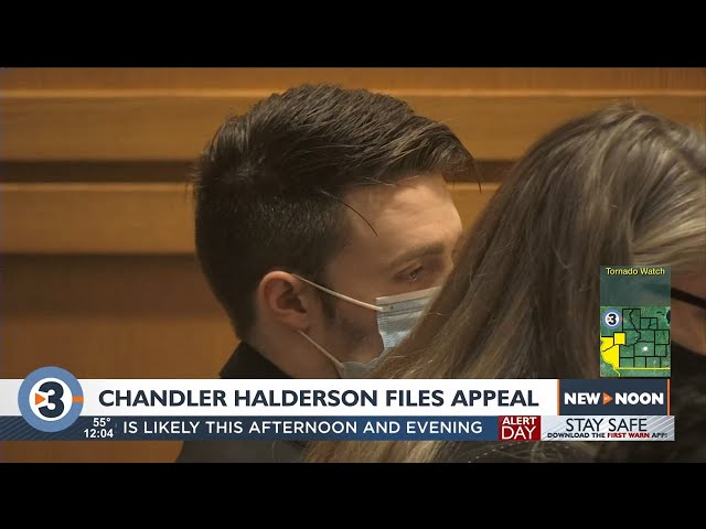 Chandler Halderson files to appeal conviction in parents' killing and dismemberment