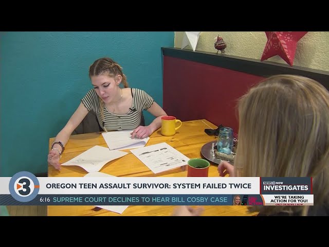 Oregon teen assault survivor says system failed twice