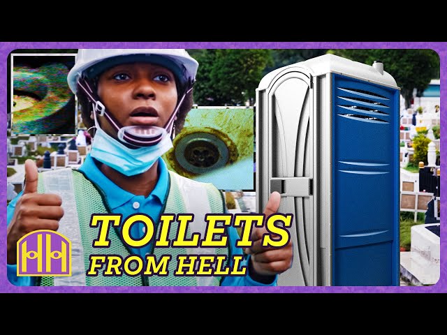 I Tried Cleaning Portable Toilets in a Cemetery | Hidden Hustles