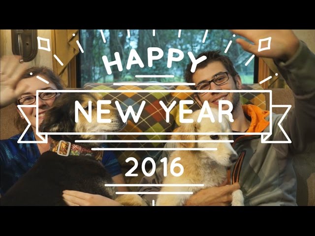 Happy New Year! Recap of 2015 - The Year We Hit The Road