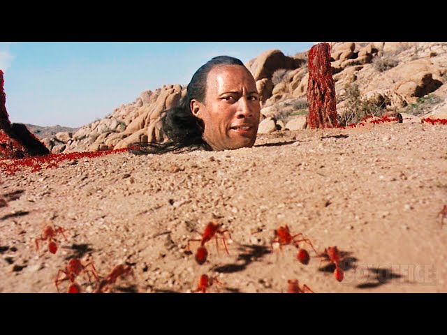 3 scenes we love in The Scorpion King starring Dwayne "THE ROCK" Johnson 🌀 4K