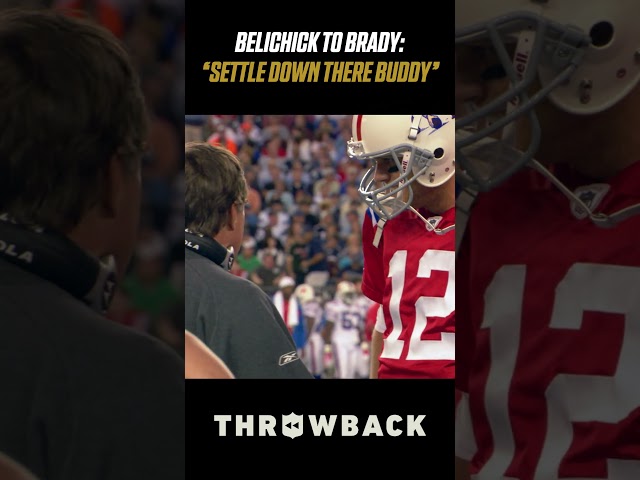 Belichick & Brady sideline talk #shorts