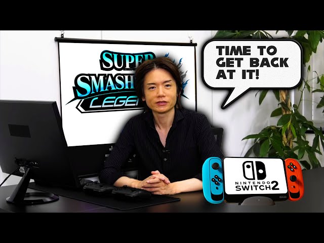 Sakurai Working on a NEW Smash Bros for the New Console?!