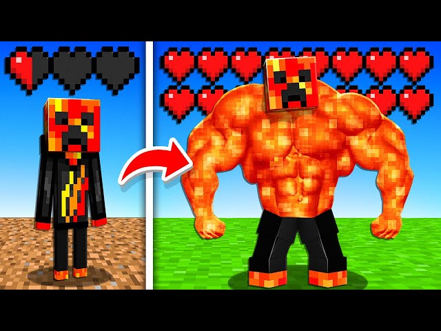 Minecraft But Your Hearts = Your Strength