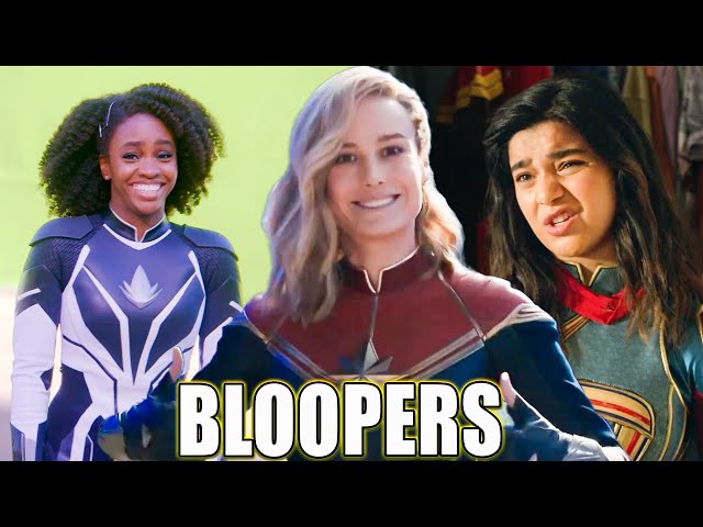 The Marvels Bloopers And Gag Reel