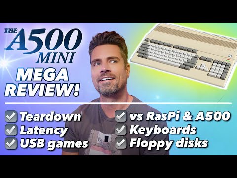 THE A500 Mini REVIEW & How To! Is the NEW AMIGA amazing?