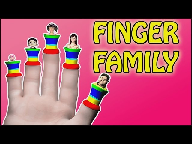Finger Family - Kindergarten Nursery Rhymes, Songs & Animations for Kids & Children
