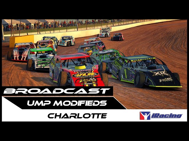 UMP Modifieds - The Dirt Track @ Charlotte - iRacing Broadcast