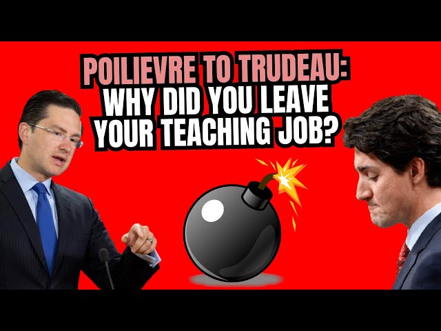 Pierre asks Trudeau: Why Did You Leave Your Teaching Job!