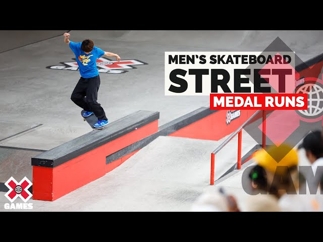 Men’s Skateboard Street: MEDAL RUNS | X Games 2022
