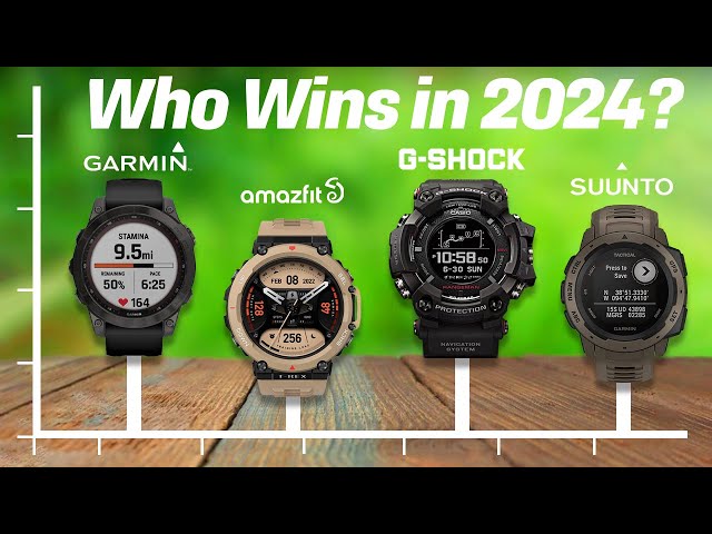 Top 5 BEST Tactical Smartwatches You can Buy Right Now [2024]