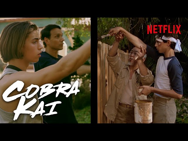 Karate Kid References/Easter Eggs In Cobra Kai S1&2