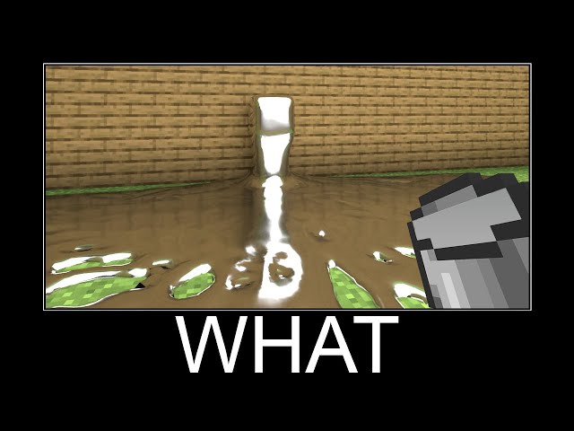 Minecraft wait what meme part 7 realistic mercury fluid