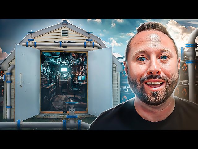 Building a Crypto Mining Shed | Wiring and Rack Build Out