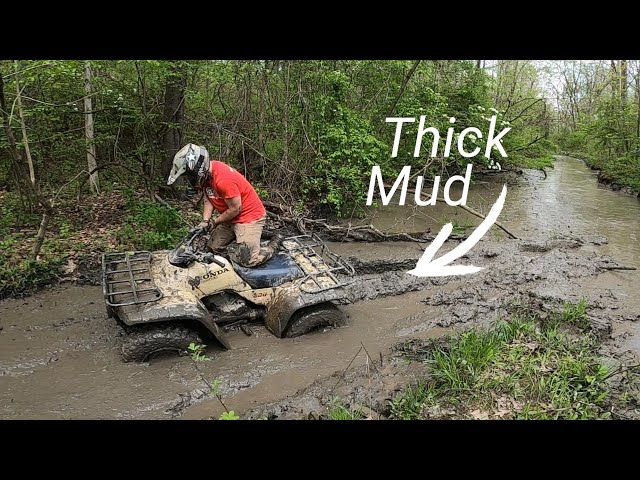 Stuck In Deep Mud Hole