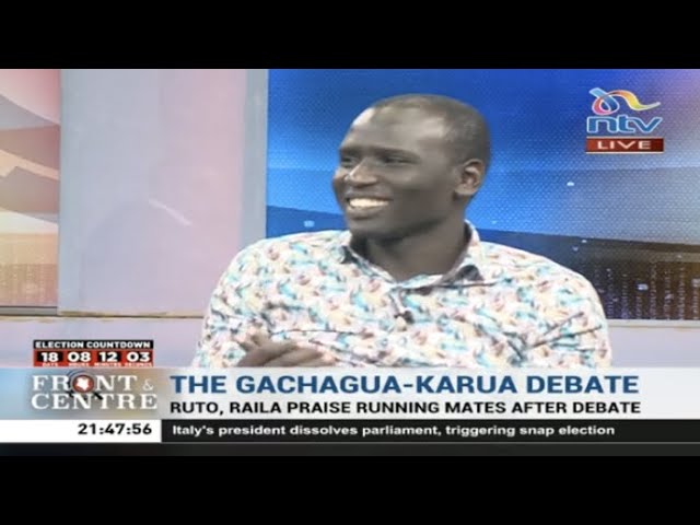 We should be happy that the country is making steps as a democracy - Kipchumba Karori