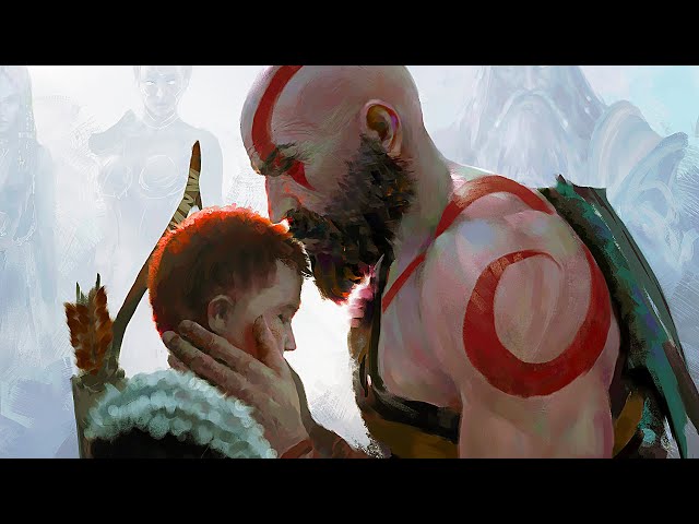 God of War 4 (2018) Full Movie (ALL CUTSCENES) + SECRET ENDING