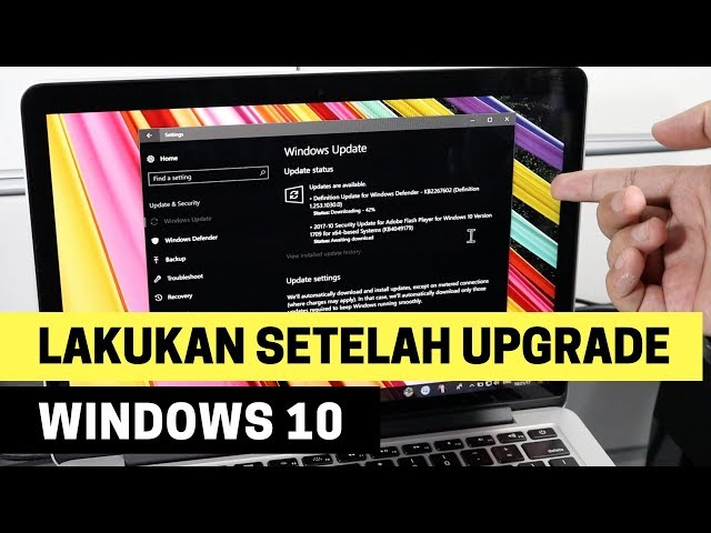 8 Hal yang Perlu Kamu Lakukan Setelah Upgrade Windows 10
