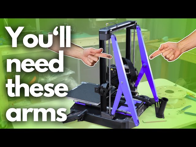 STRONG and FULLY 3D Printed Arms for your Ender 3 KE and SE
