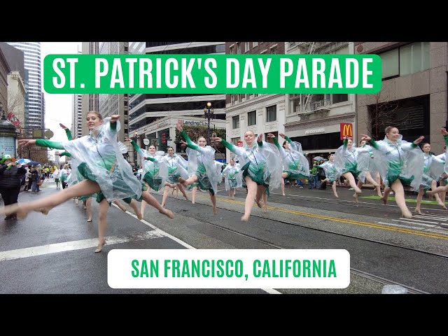 [4K] ST. PATRICK'S DAY PARADE 2023 (San Francisco, California, USA)