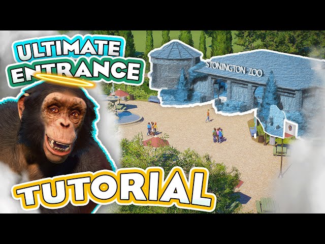 🛠️ How to Build CUSTOM ENTRANCES in Planet Zoo! | Planet Zoo Tutorial