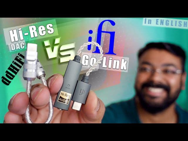 ddHiFi Hi-Res DAC vs iFi Go Link Review | Affordable Hi-Res Dongle DACs For Your Phone