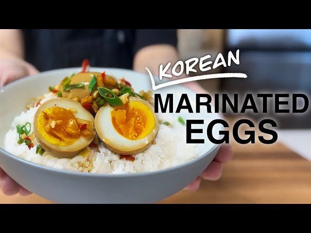 Korean Marinated Eggs | Mayak Eggs