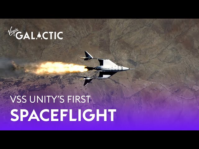 VSS Unity's First Spaceflight