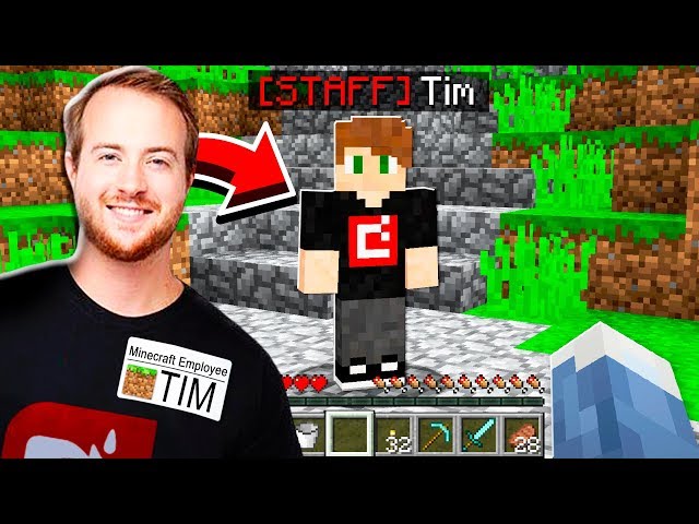 This FANS dad is a MINECRAFT EMPLOYEE! **SHOCKING**
