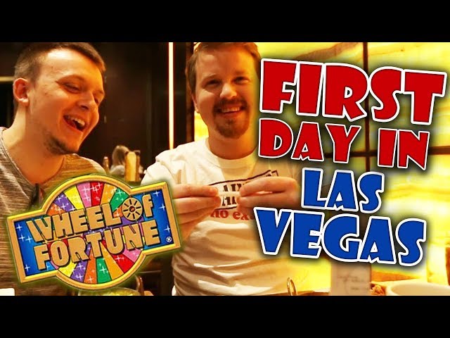 First day in Las Vegas! Wicked Spoon Buffé + Wheel of Fortune slot | Vlog 27