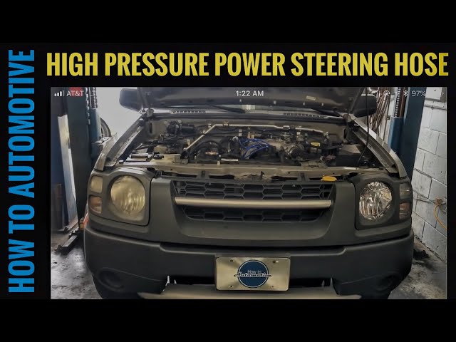 How To Replace A High Pressure Power Steering Hose On A Nissan Xterra