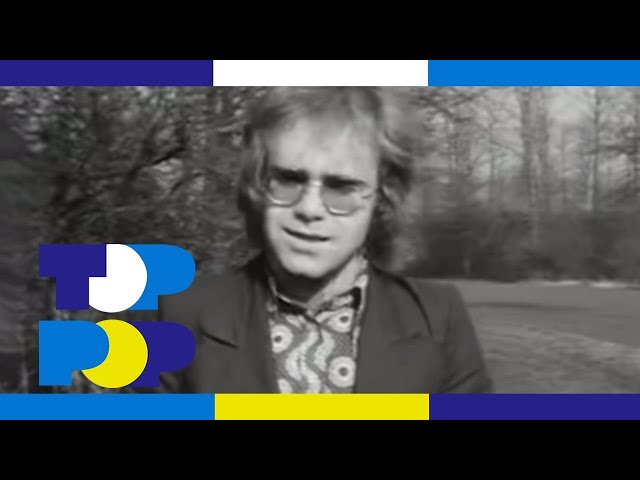 Elton John - Your Song (1971) • TopPop