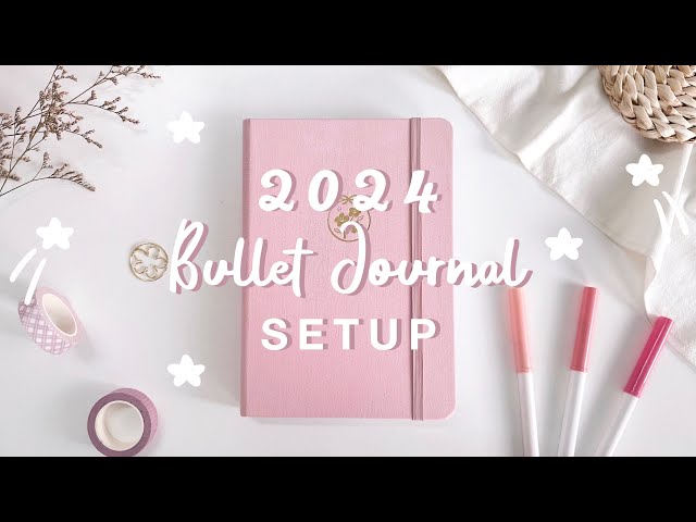 🎀 my 2024 bullet journal setup (+GIVEAWAY!)