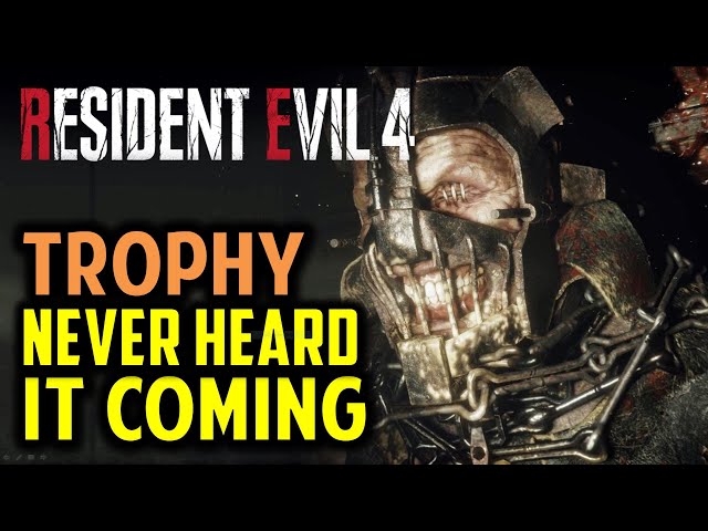 Never Heard It Coming Trophy: Defeat a Garrador Using Only Knives | Resident Evil 4 Remake