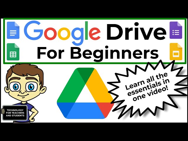 Google Drive for Beginners - The Complete Course - Including Docs, Sheets, Forms, and Slides
