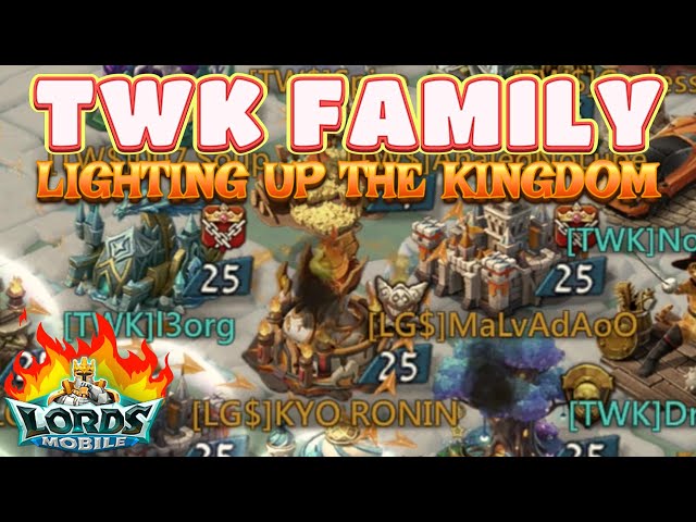 TWK Family Going To War In Kingdom 570 | Lords Mobile