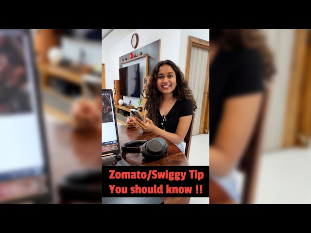 Zomato / Swiggy Tip you should know 😉 #shorts #ytshorts #tipsandtricks