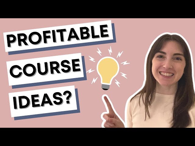 Is your online course idea profitable?