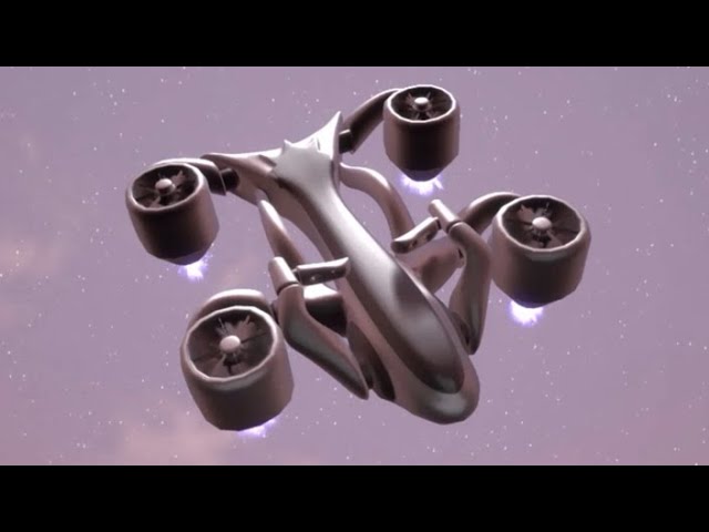 My Aerial Quad Rotor Drone Concept : Unreal Engine  & Blender 3D Animations