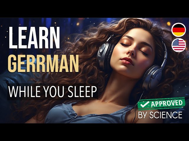 LEARN GERMAN while sleep 🌙 One hour of MUST HAVE phrases