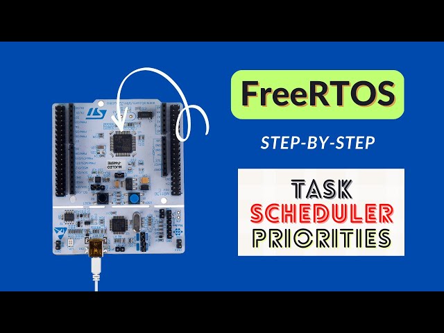 How to use FreeRTOS with STM32 Microcontroller–Example Project