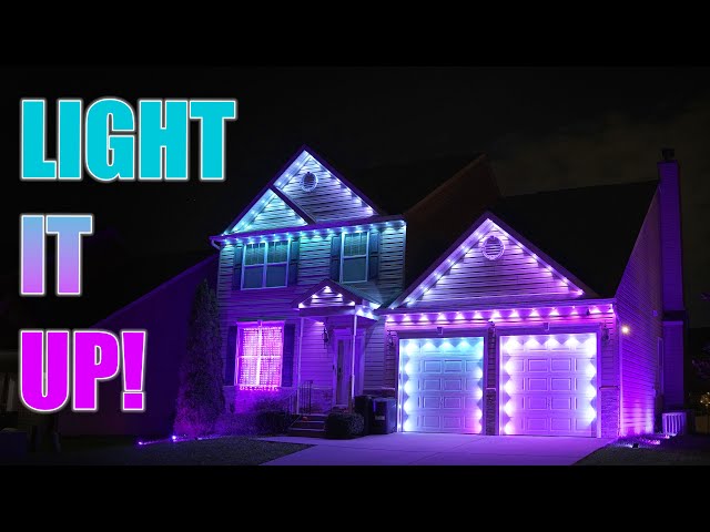 Transform Your House with Govee Permanent Outdoor Lights Pro
