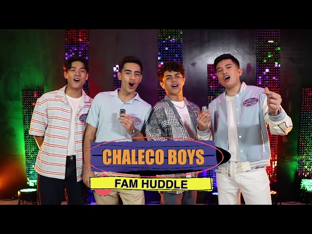 Family Feud: Fam Huddle with Chaleco Boys | Online Exclusive