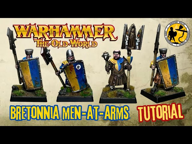 Warhammer: The Old World | Bretonnia Men at Arms | Tutorial