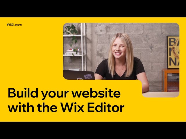Build your website with the Wix Editor | Full Course | Wix Learn