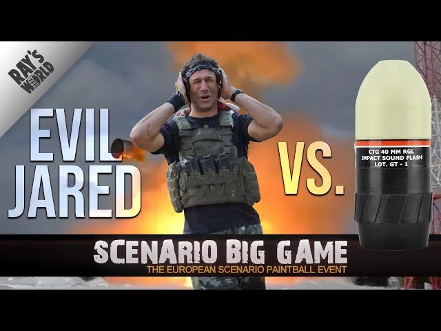 Ray's World | Evil Jared vs. Grenadelauncher | Scenario Big Game 23 | SBG23 | MagFed | Paintball