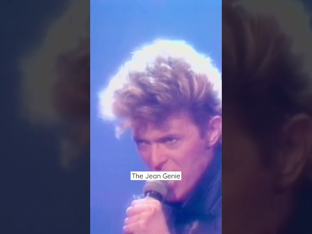 David Bowie’s live performance of The Jean Genie in 1988 #davidbowie #youtubeshorts #shorts
