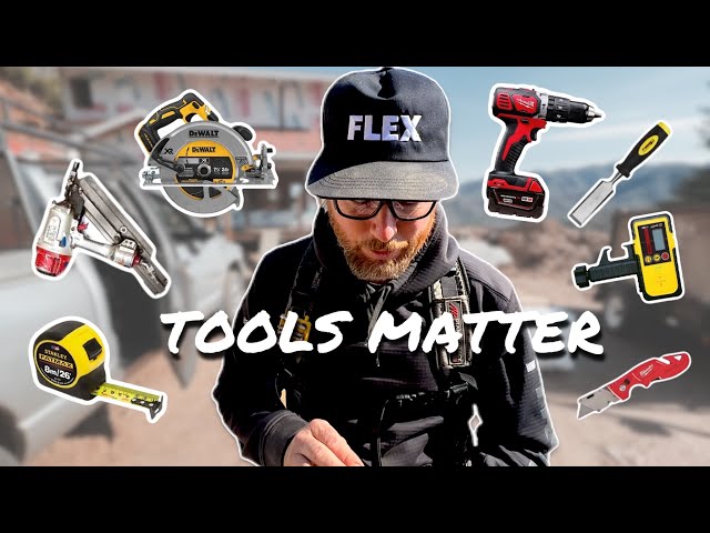 Tools we waited too long to buy  + toolbelt setup