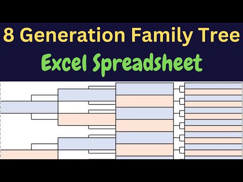 Family Trees In Excel