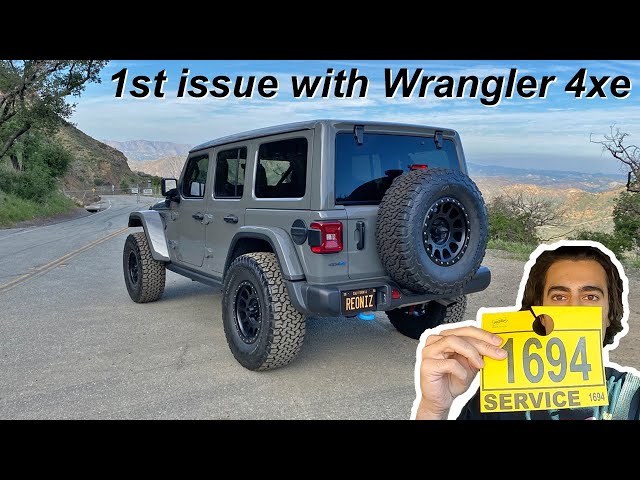 My Jeep Wrangler 4xe's First Problem!